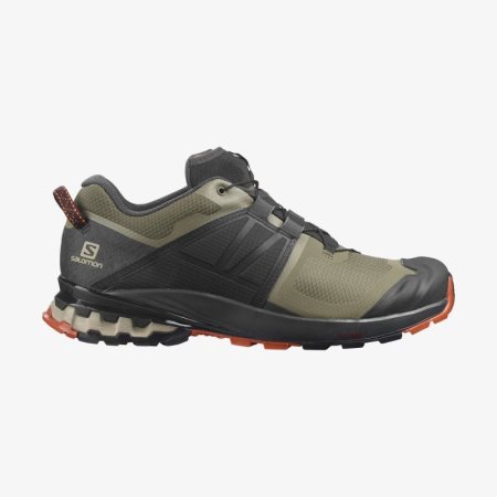 Salomon XA WILD Mens Trail Running Shoes Olive/Black | Salomon South Africa